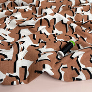 Shapes Sienna Linen Viscose Blend Fabric