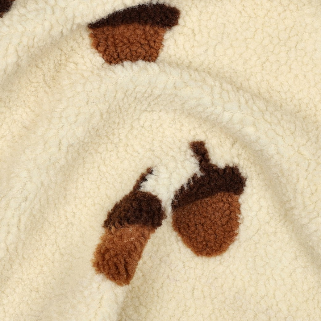 Acorns Teddy Jacquard Fabric