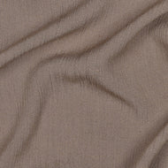 REMNANT 0.64 Metre - Crinkle Viscose Linen Blend Fabric in Latte