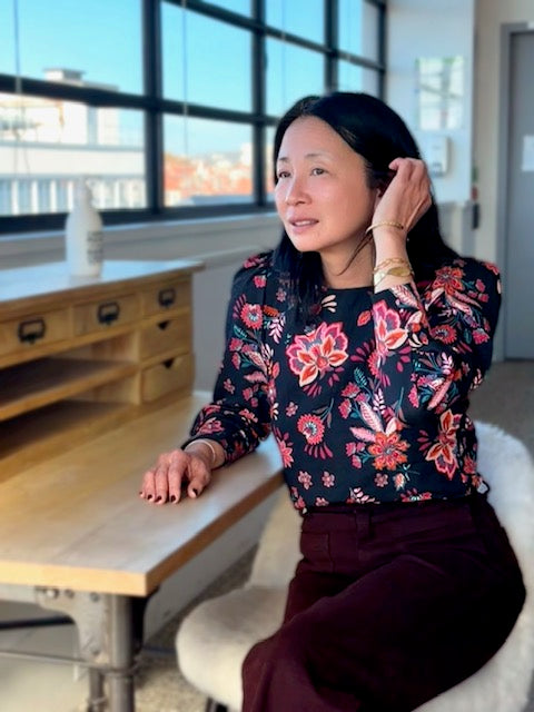 My Dress Made - Kalya Flame Textured Viscose Fabric