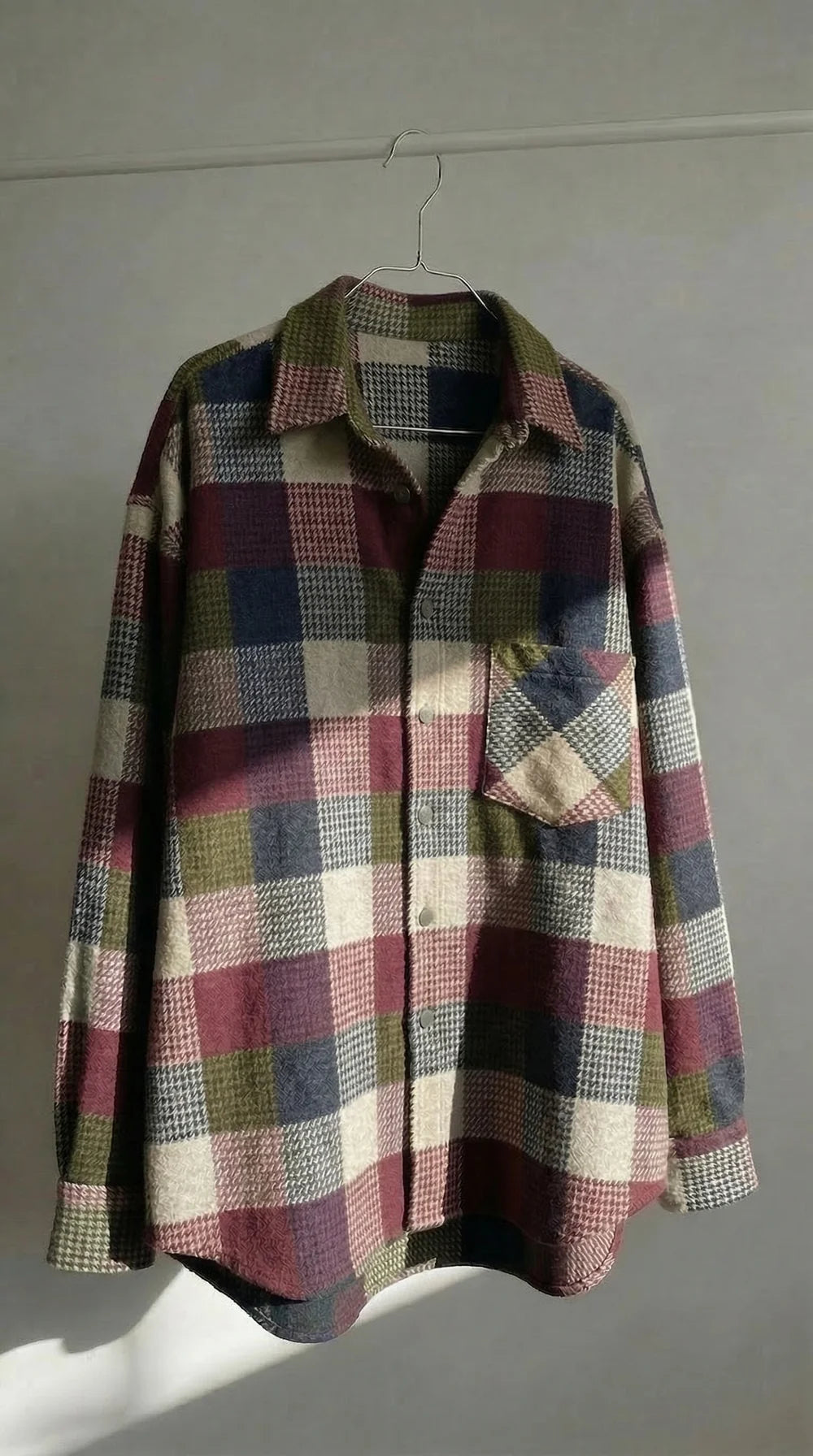 Mind The MAKER - Woodland Check Axis Yarn Dyed Textured Cotton Plaid