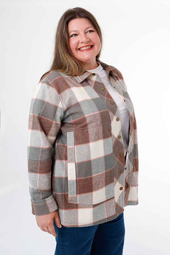 Chalk and Notch - Den Jacket Sewing Pattern