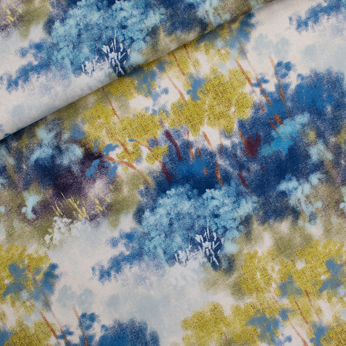 See You At Six - Dreamy Forest Linen Viscose Fabric