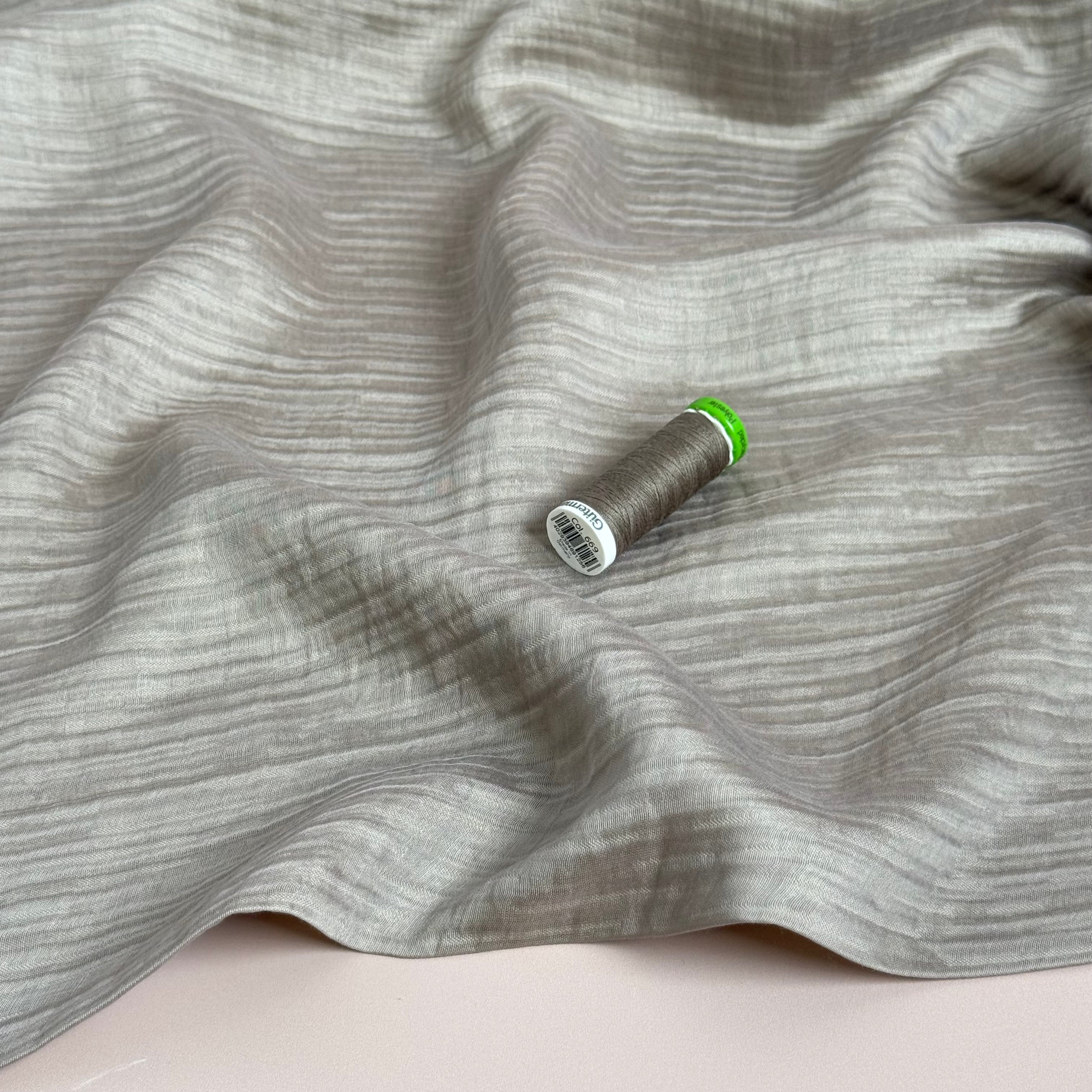 Elephant Textured Double Layer Rayon with TENCEL™ Lyocell Fibres