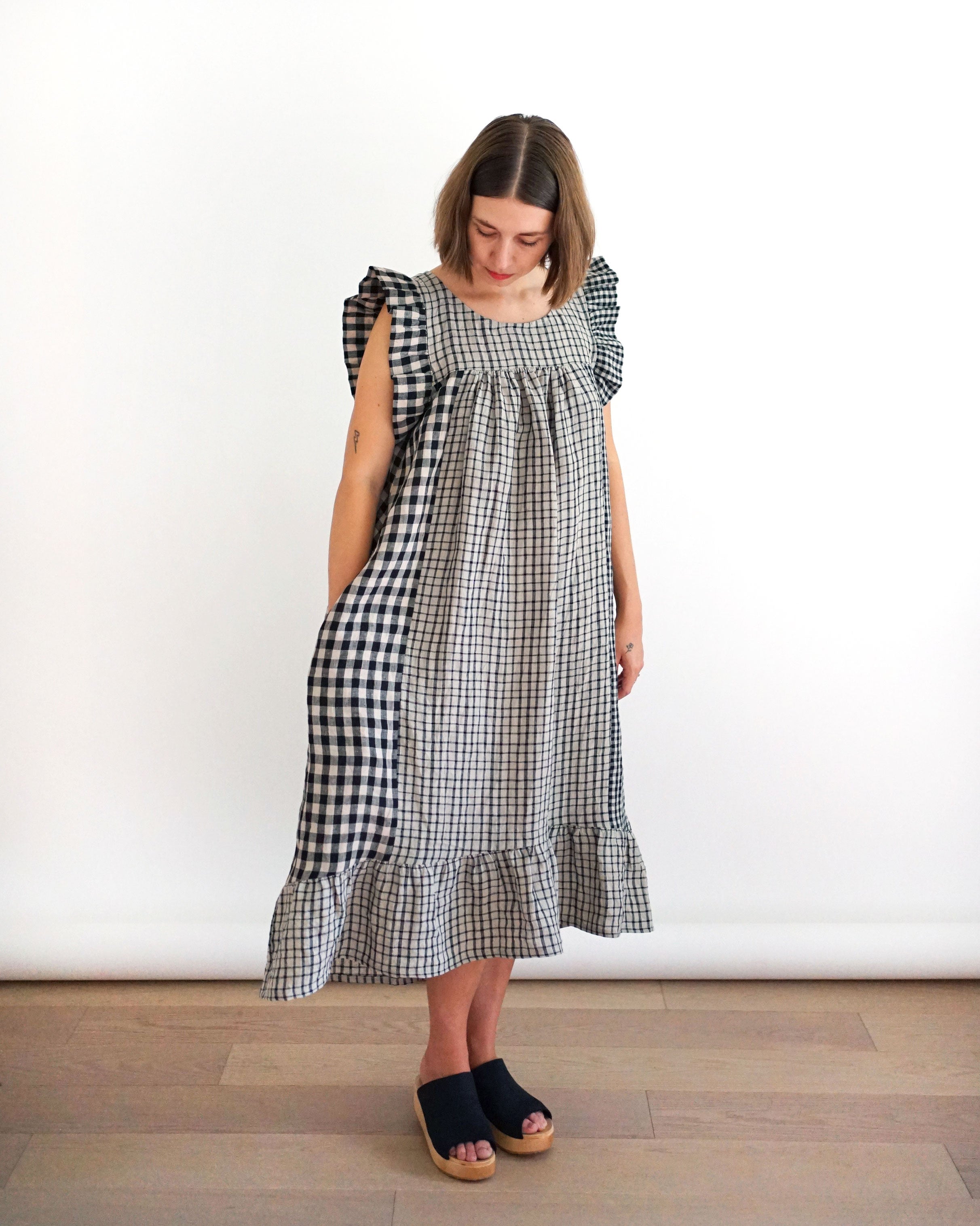 Matchy Matchy Sewing Club - Champagne Field Dress and Top Sewing Pattern