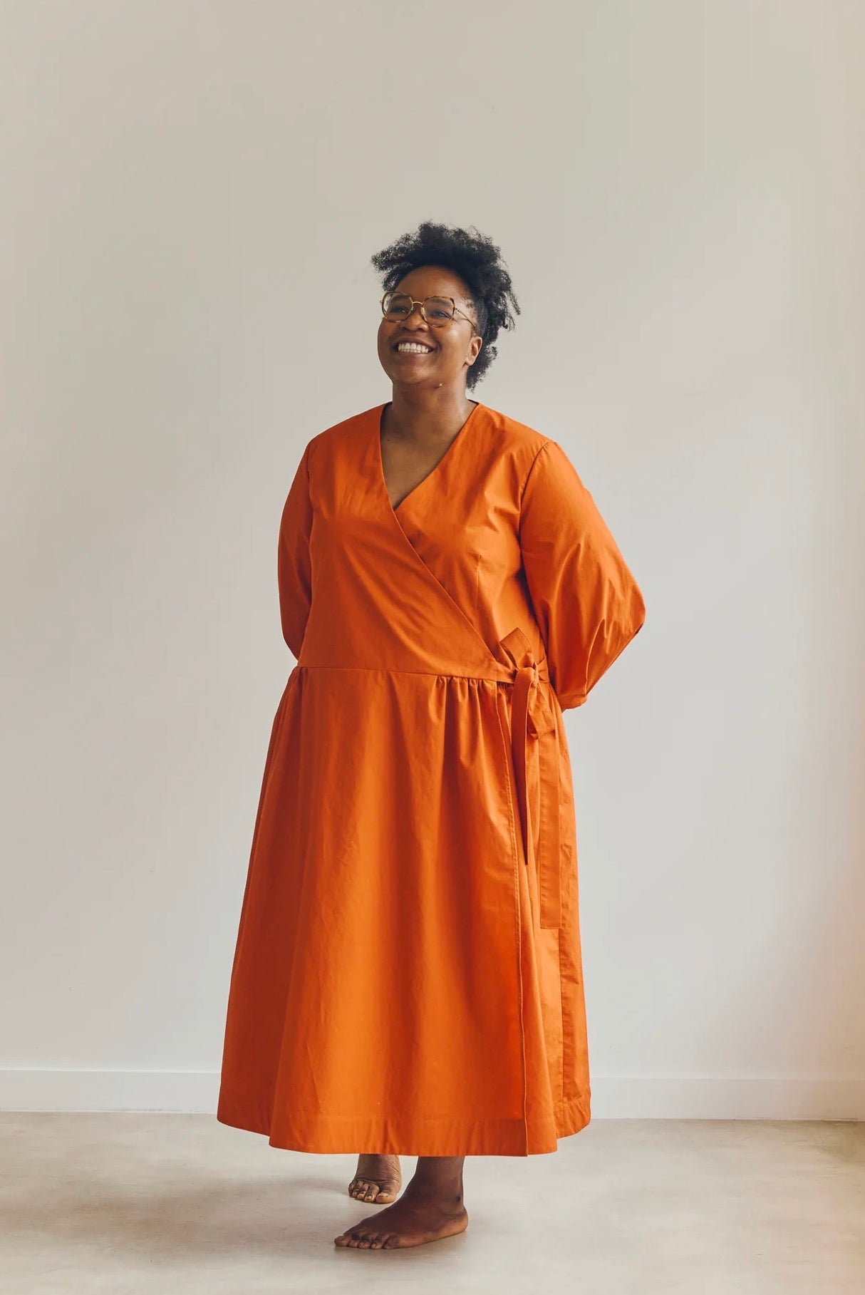 The Modern Sewing Co - Amalie Wrap Dress Pattern