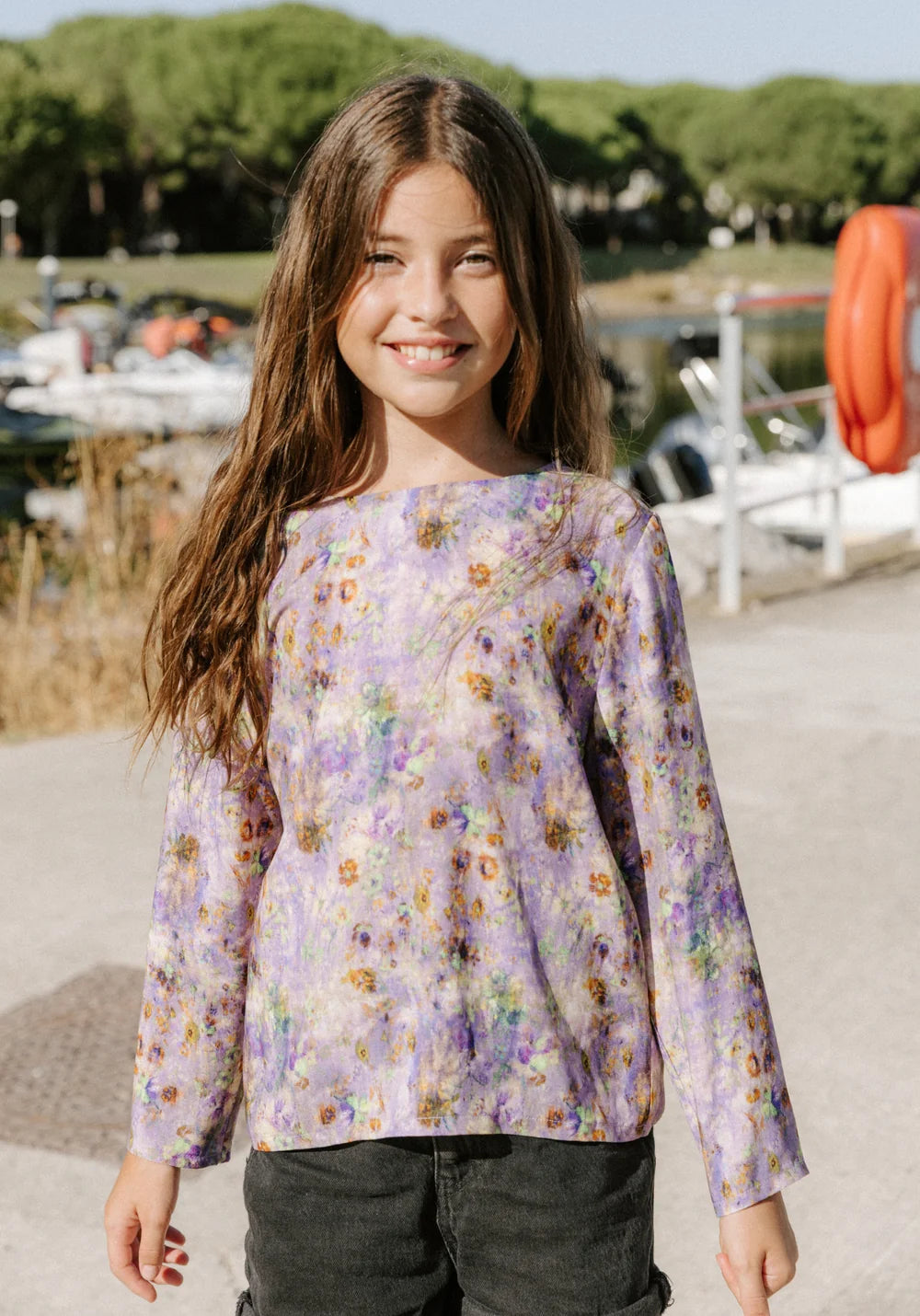 Maison Fauve - MISS VIOLETTE Blouse Sewing Paper Pattern (age 4-14)