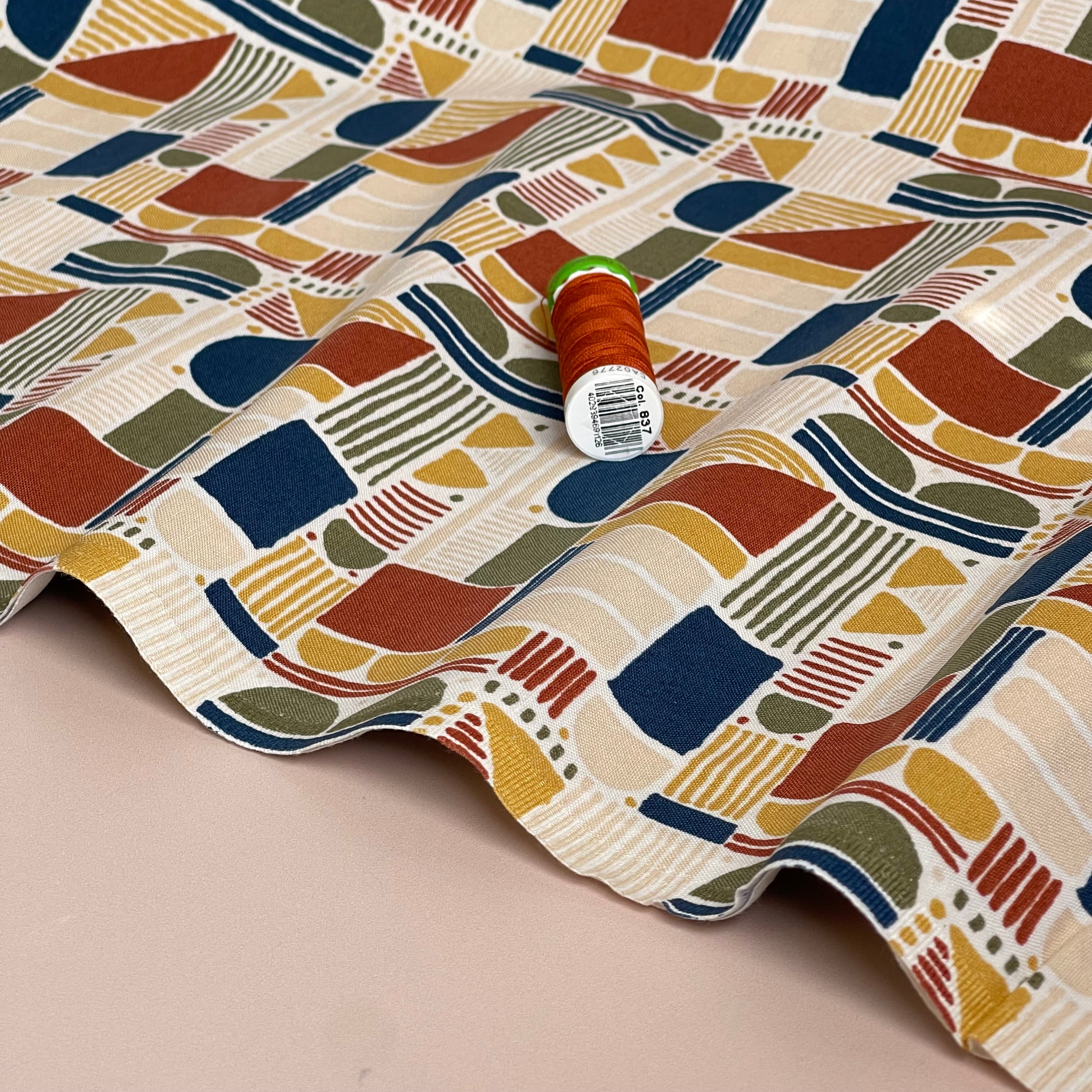 Cotton and Steel - Feel The Void Cotton Fabric