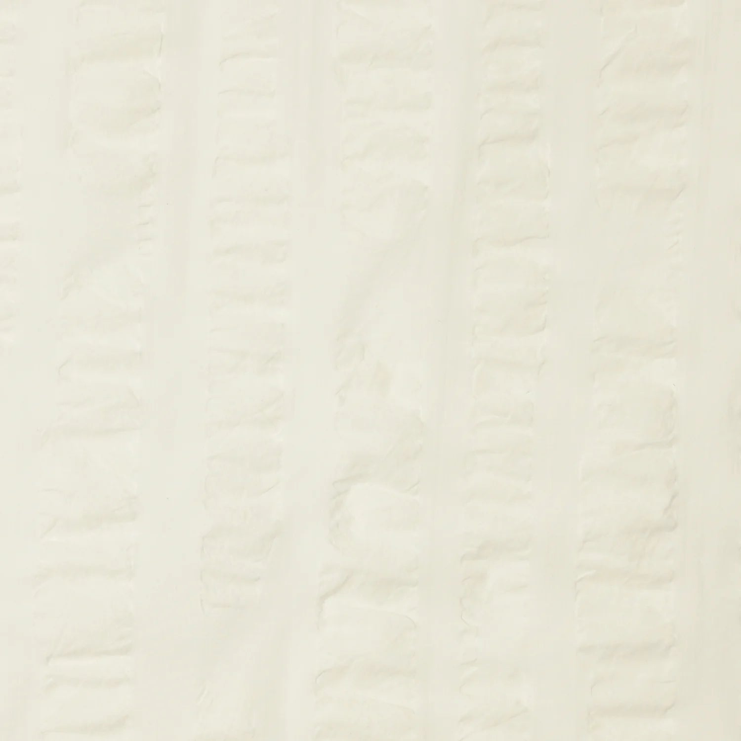 PRE-ORDER (arriving by mid October) - Kokka - Textured Waffle Stripes Ripple Cotton Lawn in White