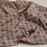 Danish Design - Mandala Flowers Cotton Jersey Fabric