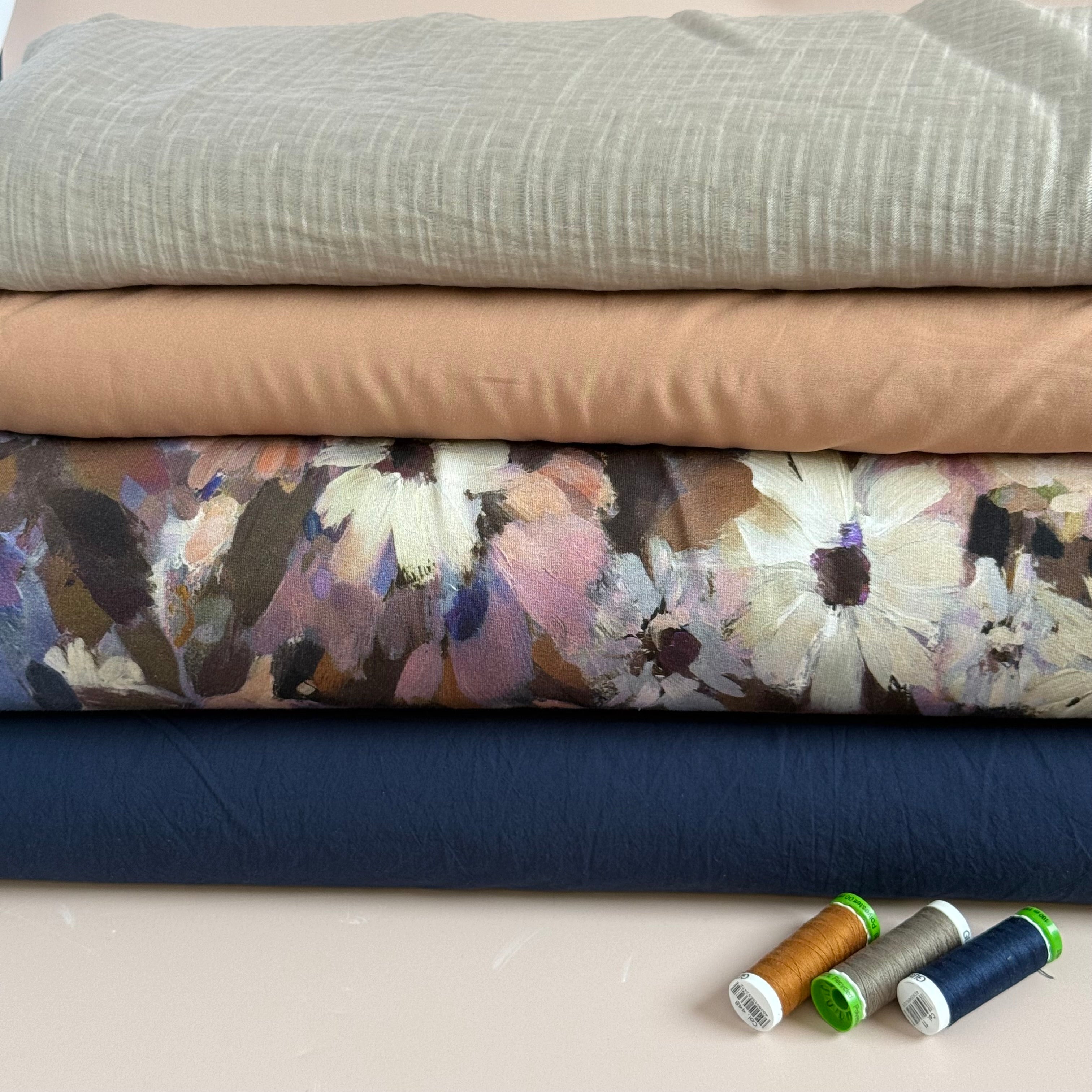 Elephant Textured Double Layer Rayon with TENCEL™ Lyocell Fibres