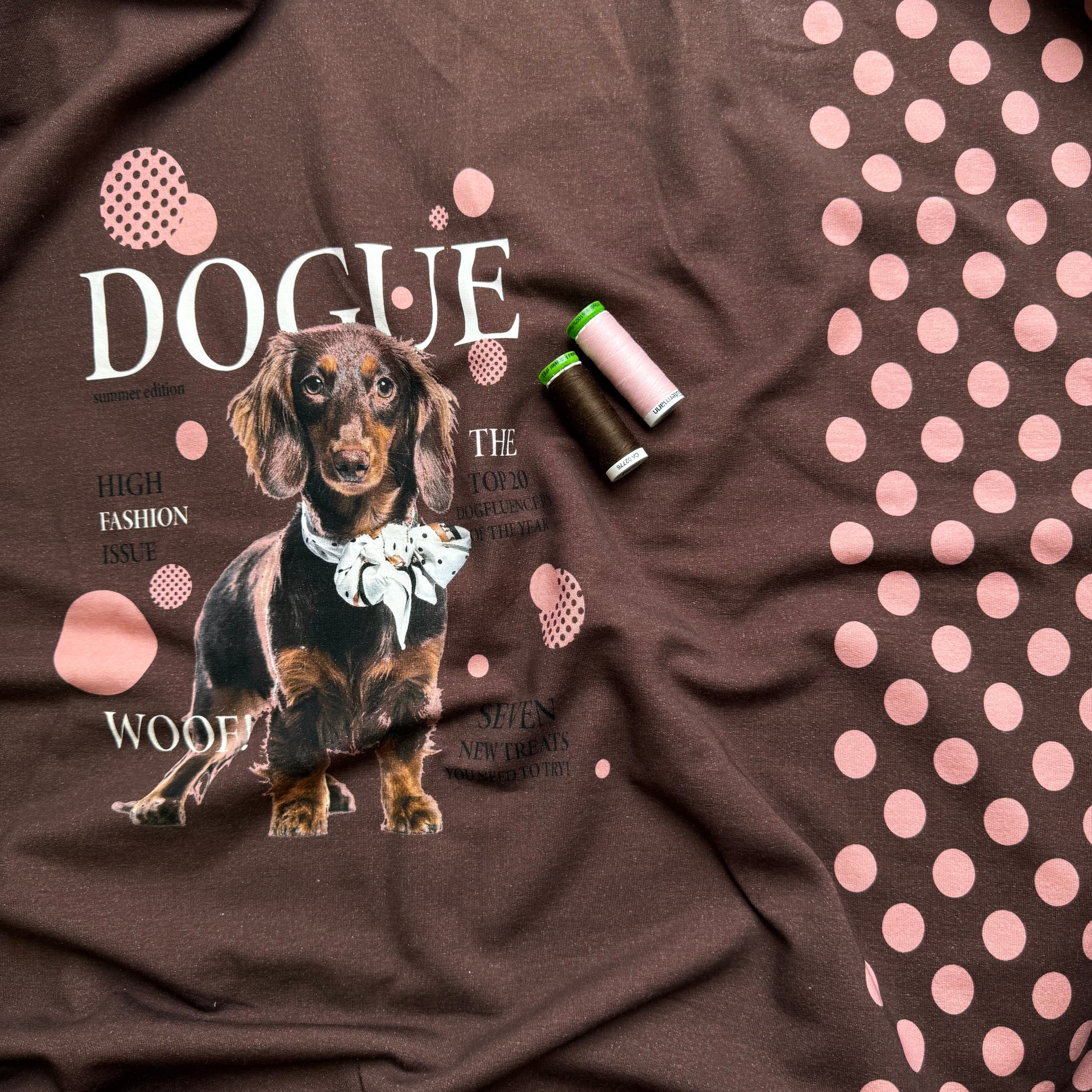 Colour Bundles - Dogue Cotton Sweat shirting & Matching Ribbing