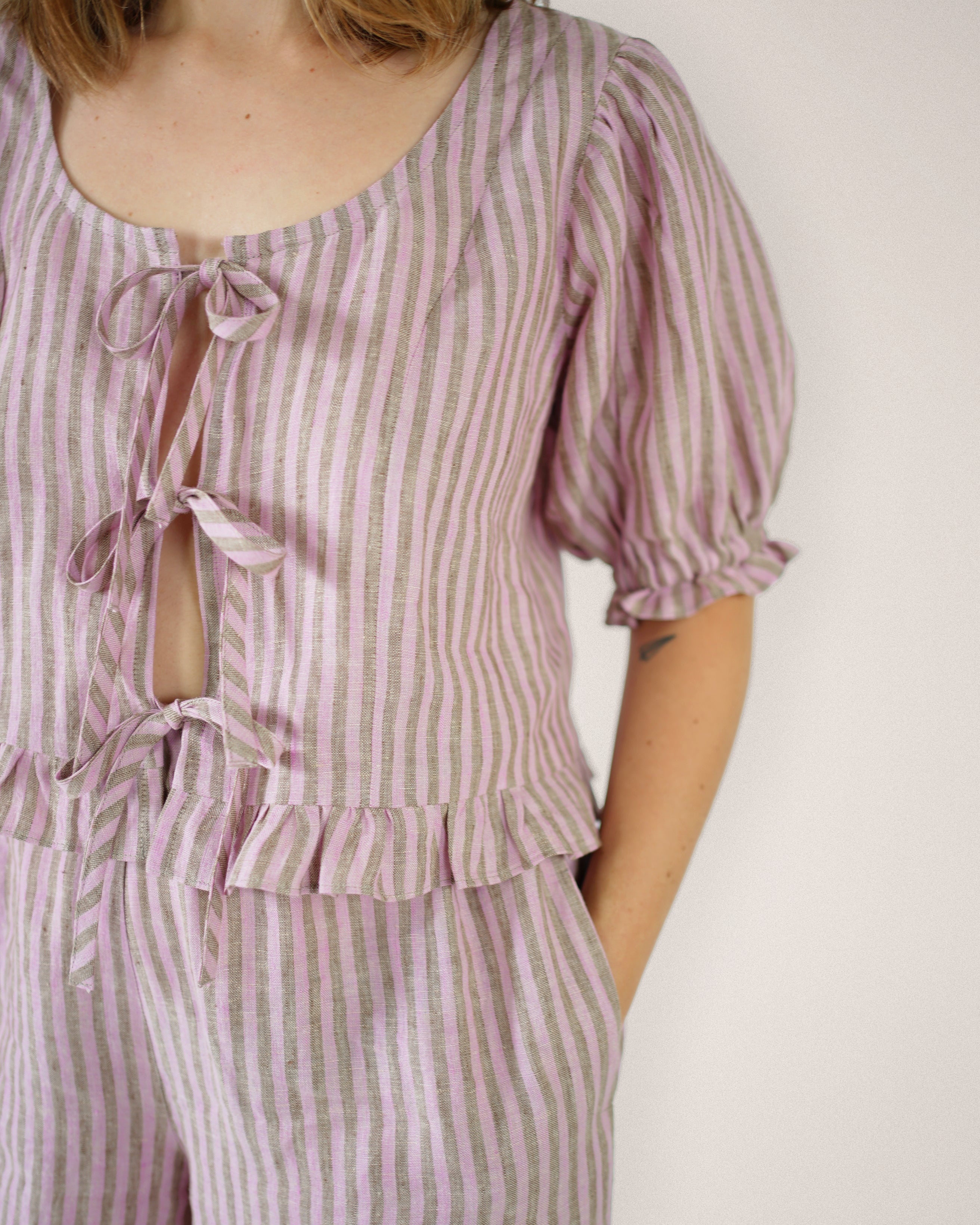 Matchy Matchy Sewing Club - Ruffle Brunch Set Sewing Pattern