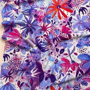 Nerida Hansen - Soiree Purple Viscose with LENZING™ ECOVERO™ fibres