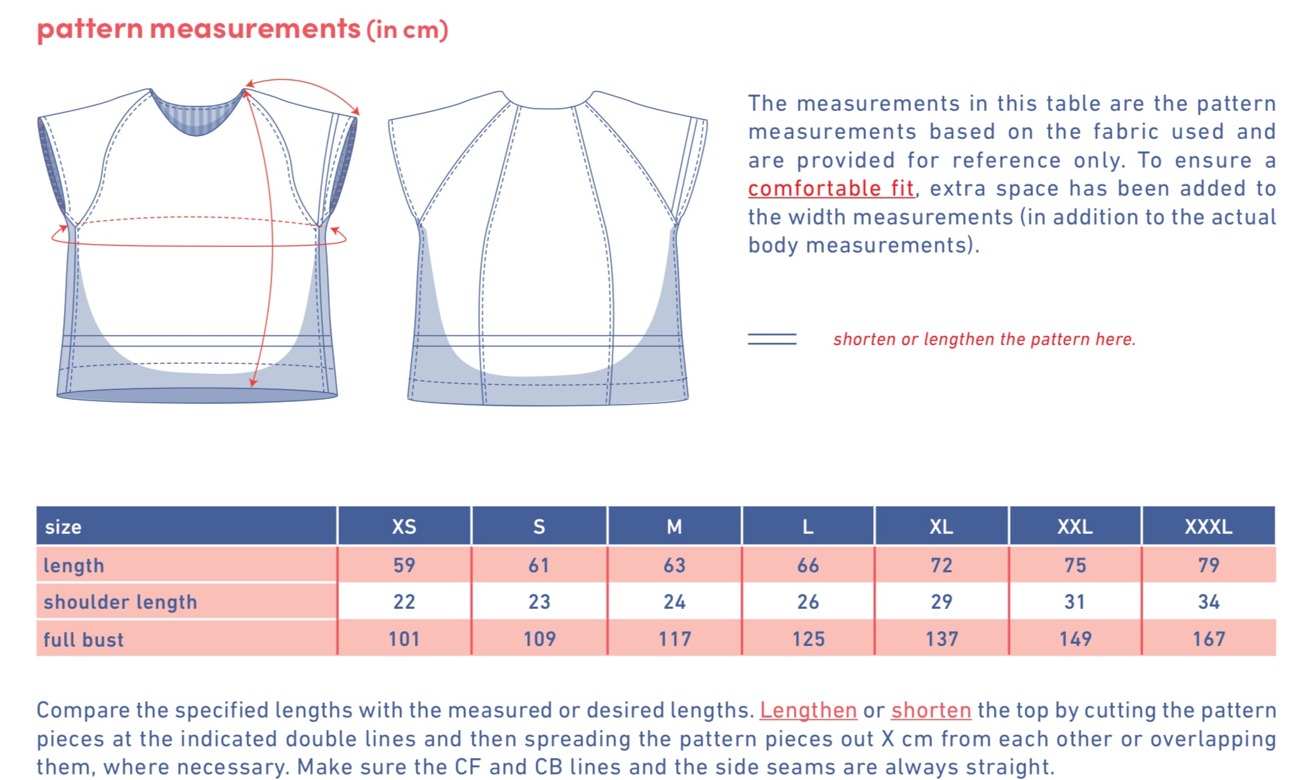 Fibre Mood - LENI Top Sewing Pattern