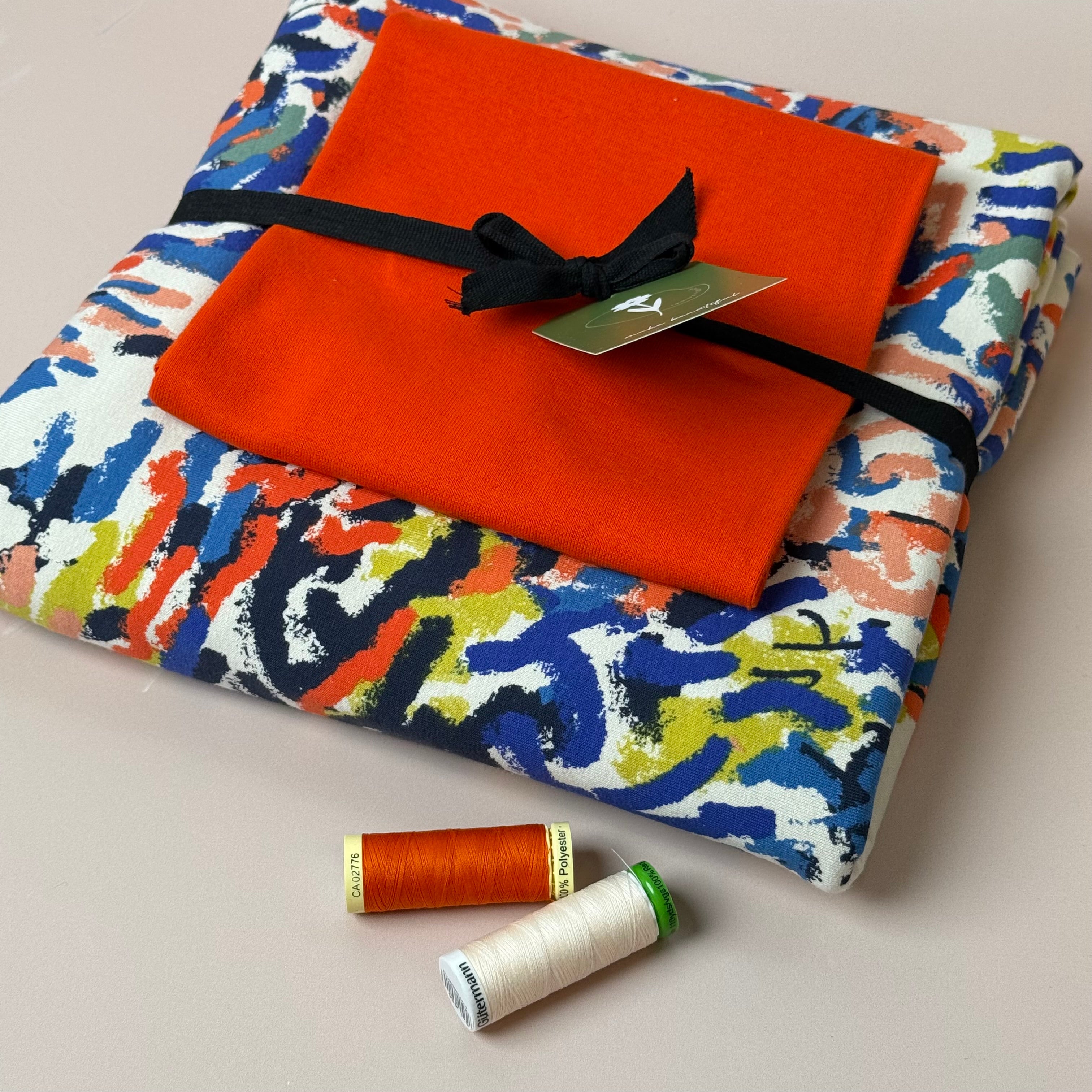 Colour Bundles - Paint Fun French Terry & Ribbing