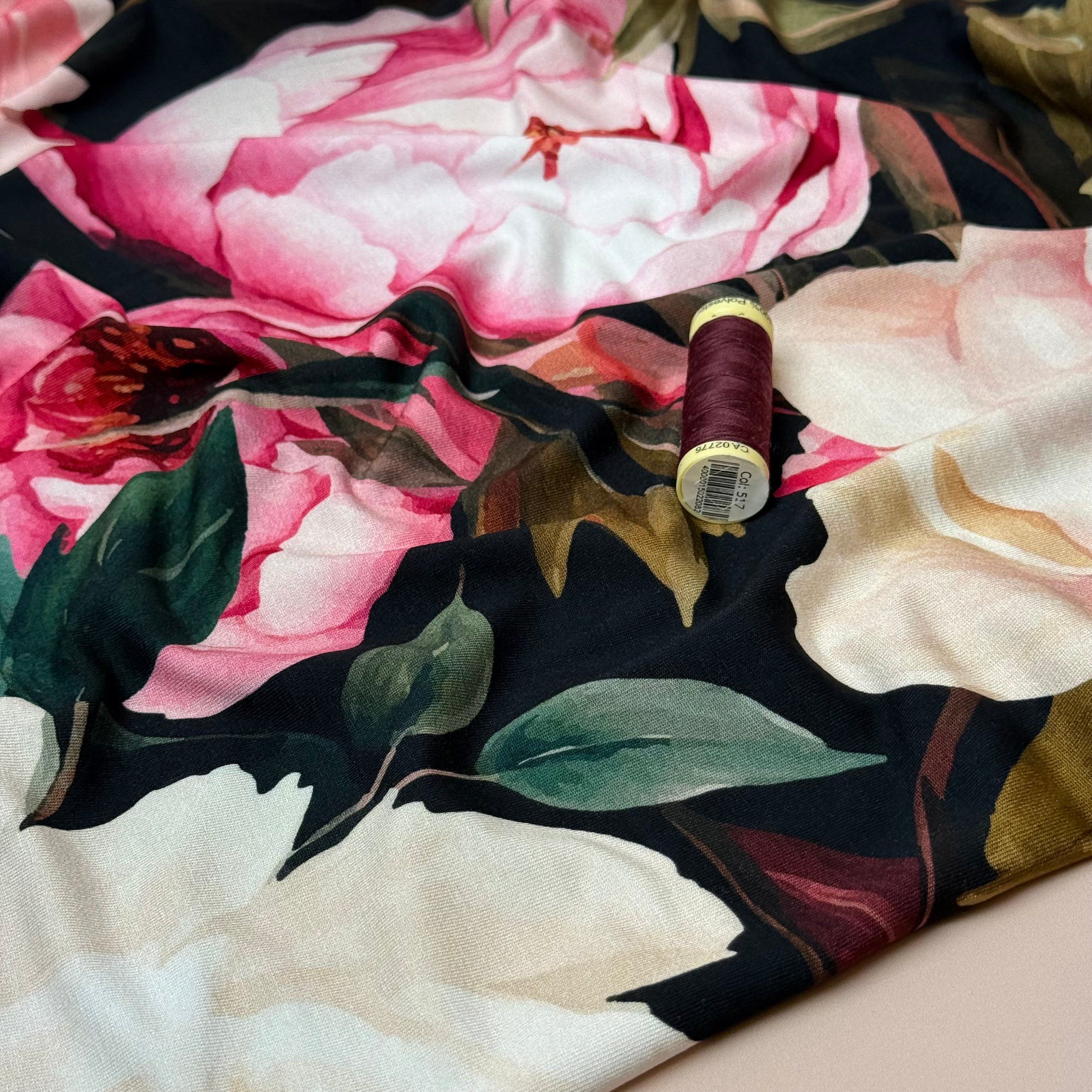 Danish Design - Large Florals ECOVERVO™ Viscose Jersey