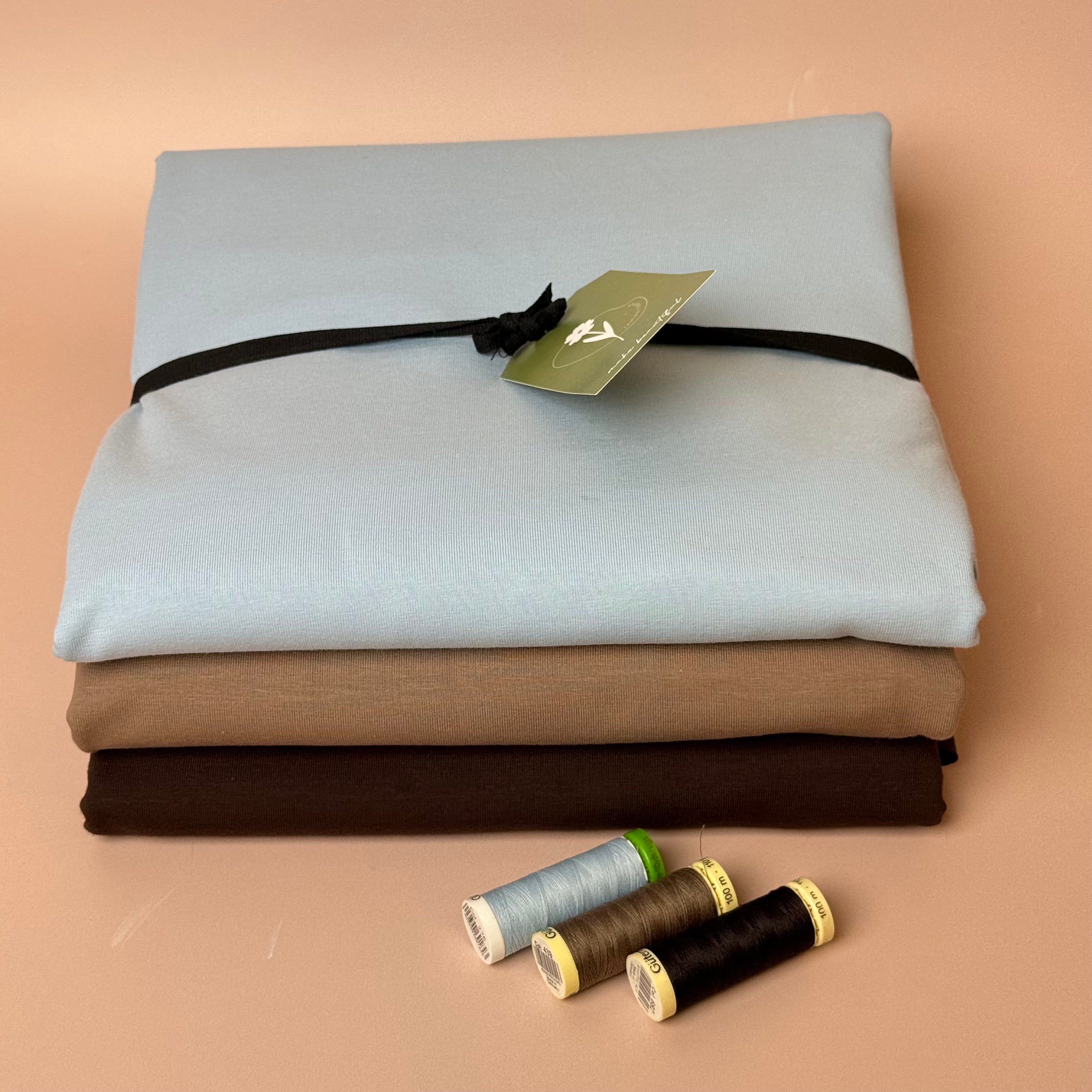 Colour Bundles - Beach Fossils Essential Chic Cotton Jersey Fabrics