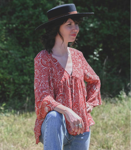 Cousette - Castagnette Blouse Sewing Pattern