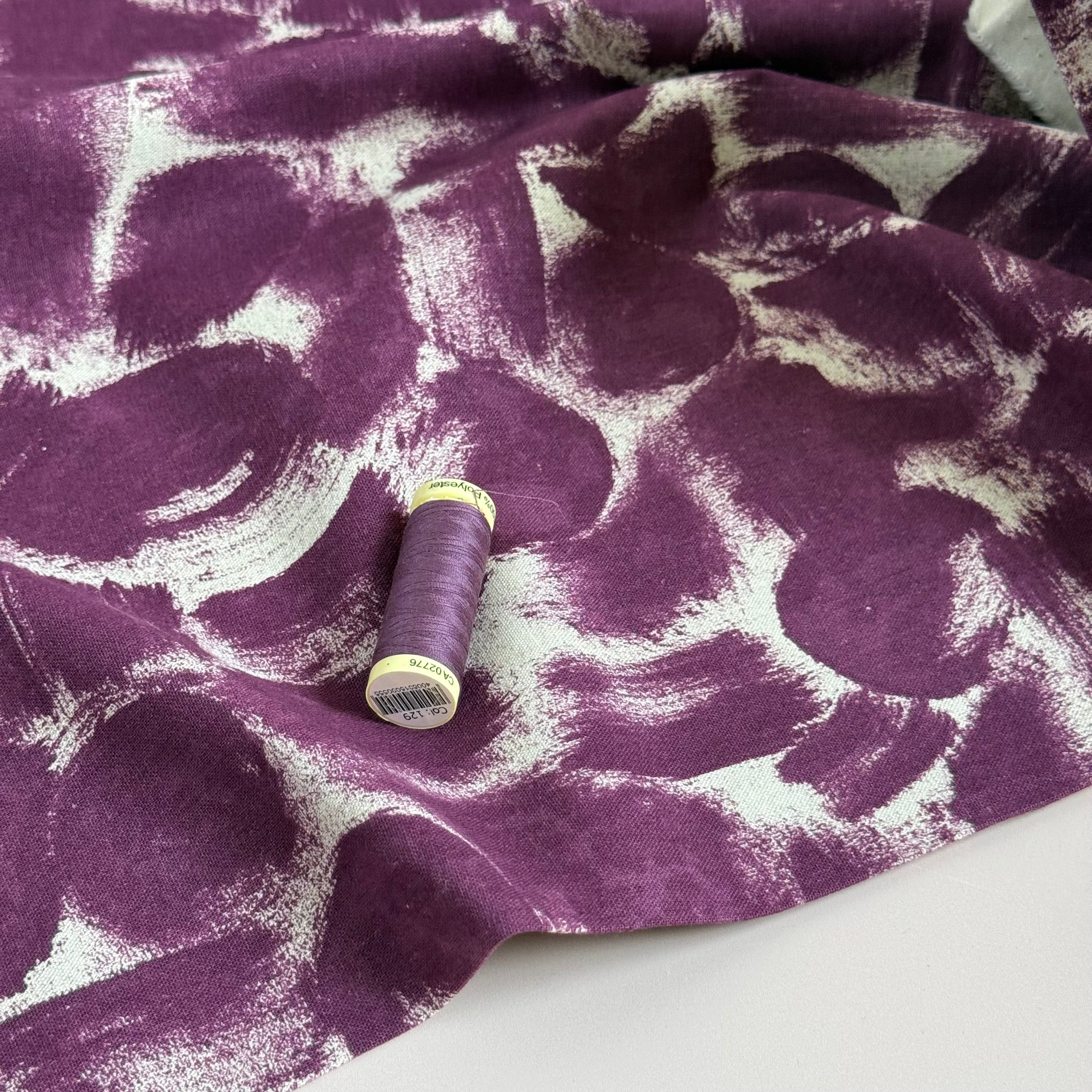 Cotton and Steel - Harmony Crushed Berries Unbleached Cotton Canvas