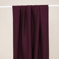 Mind The MAKER - Plain Mulberry ECOVERO™ Viscose Leia Crepe Fabric