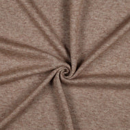 Snug Viscose Blend Sweater Knit in Cinnamon Melange