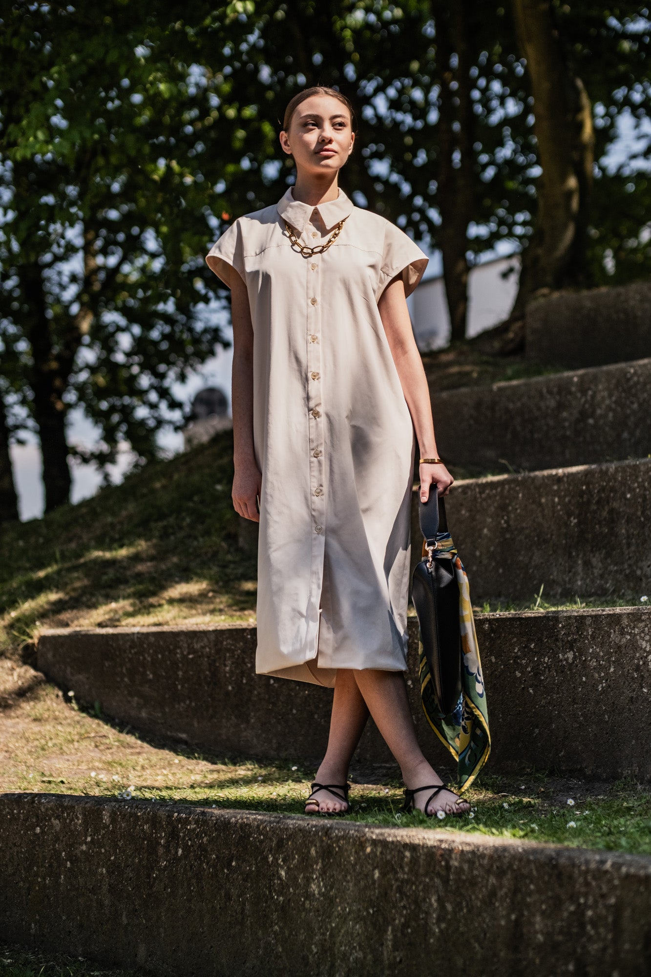 Fibre Mood - MARLEY Shirt and Shirt Dress Sewing Pattern