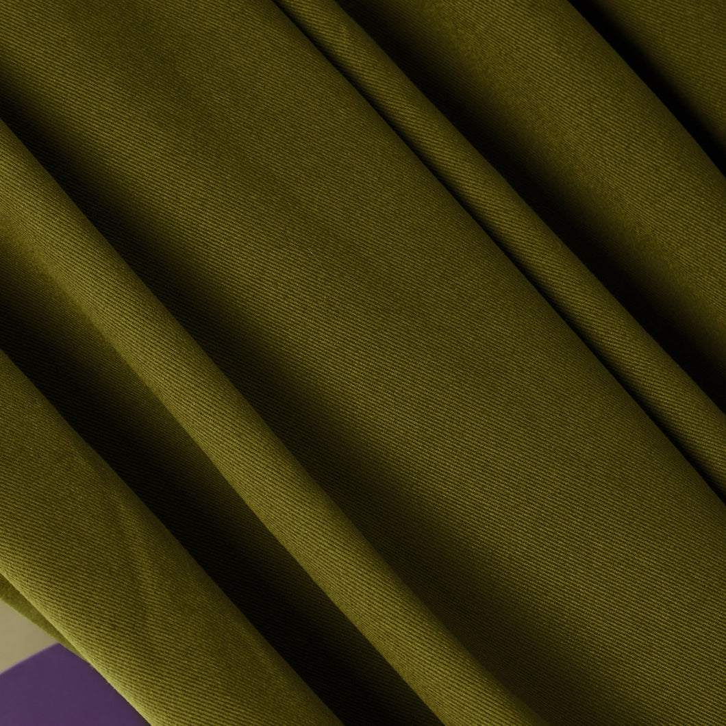 Atelier Brunette - Ivy Green Cotton Gabardine Fabric