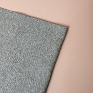 Grey Melange Tabular Cuff Ribbing Fabric