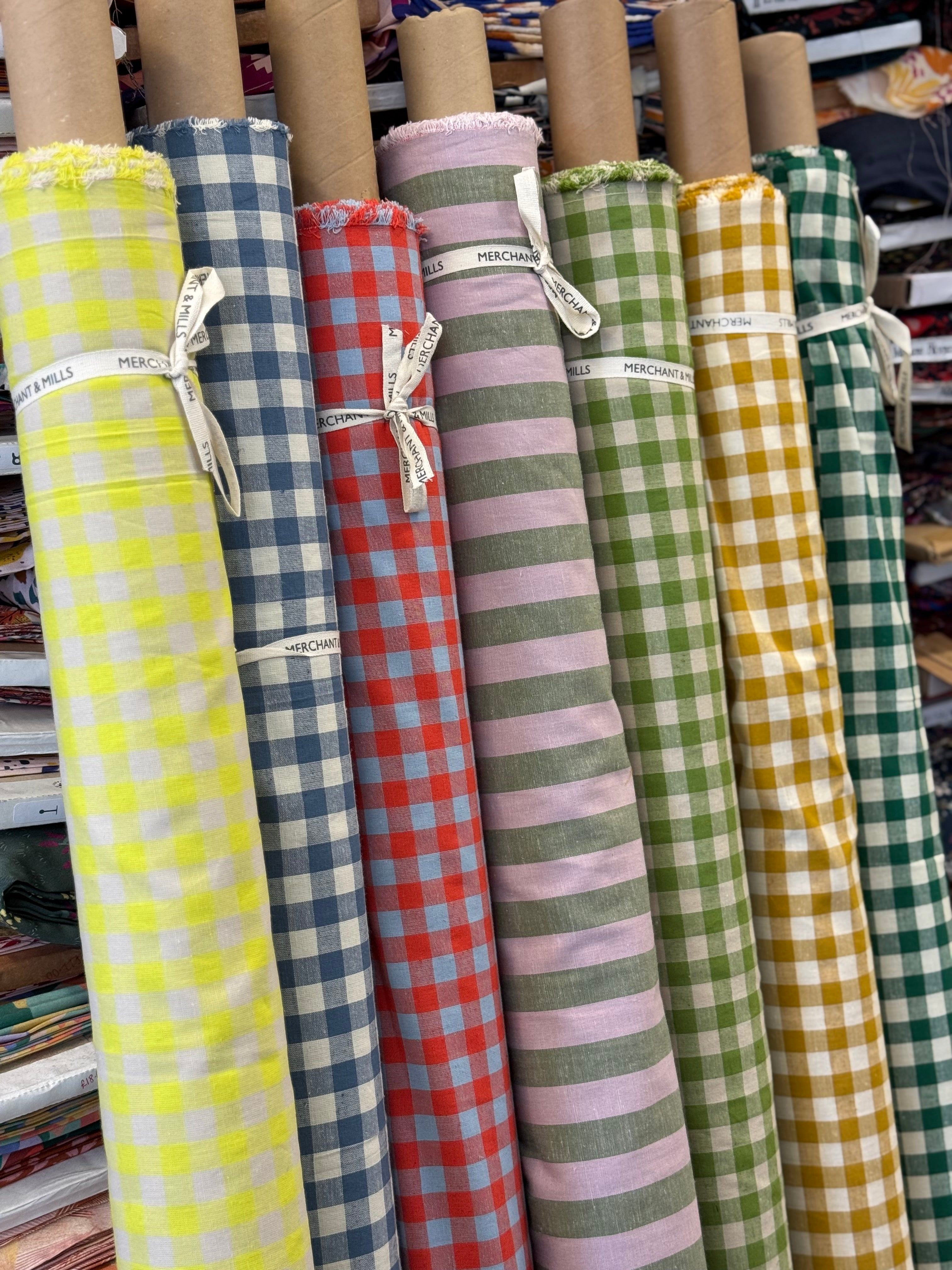Merchant & Mills - Prairie Organic Cotton Linen Gingham