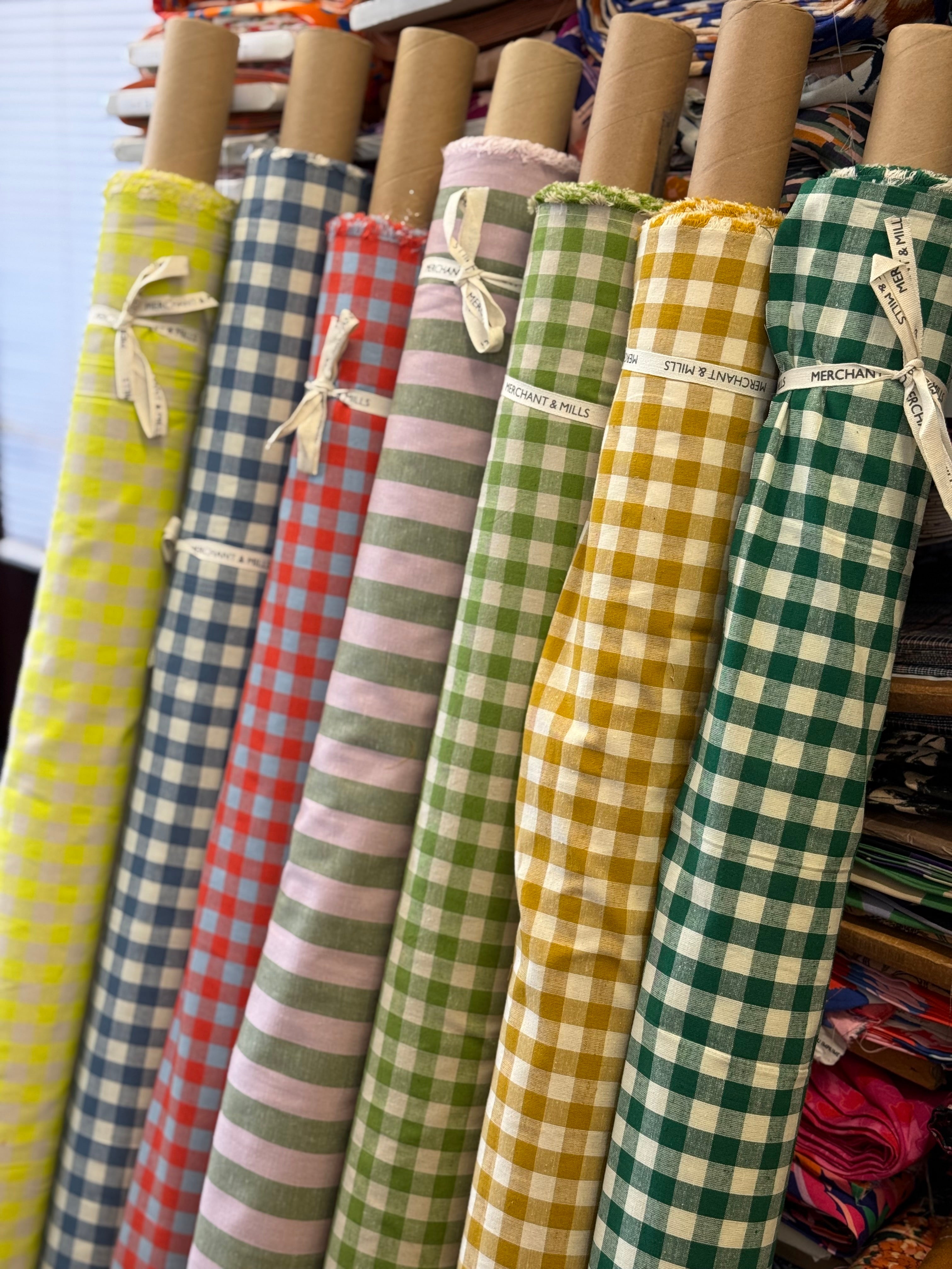 Merchant & Mills - Tartines Organic Cotton Linen Gingham
