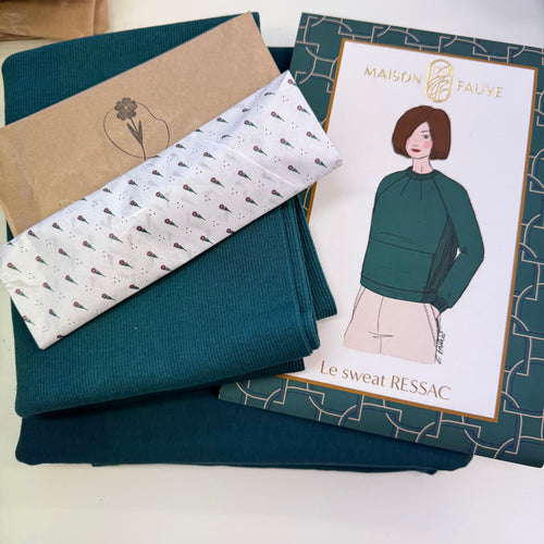 Sewing Kit - RESSAC Sweater with pattern - Multiple Colour & Print Options