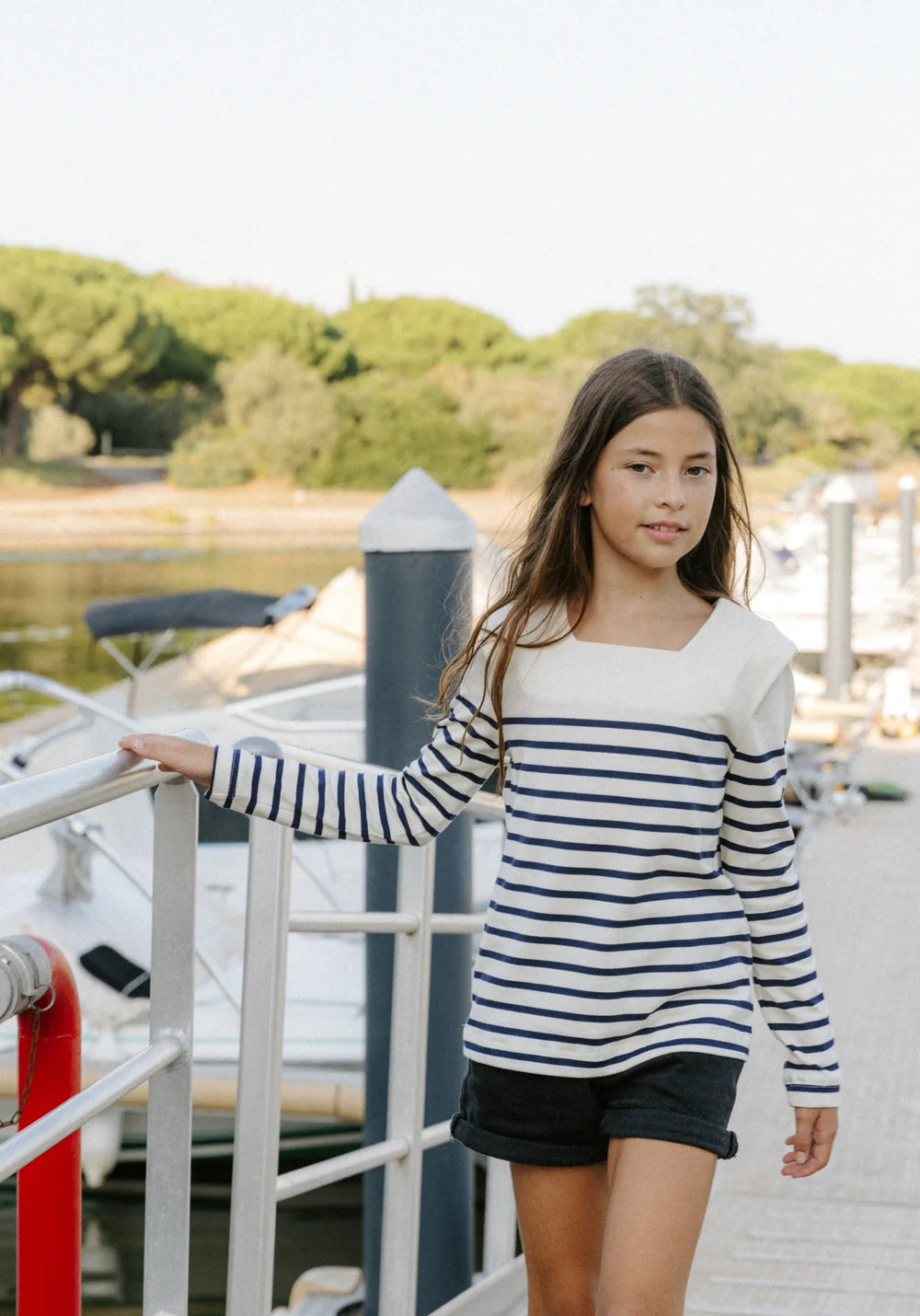 Maison Fauve - MISS PIRATE Breton Top Sewing Paper Pattern (age 4-14)