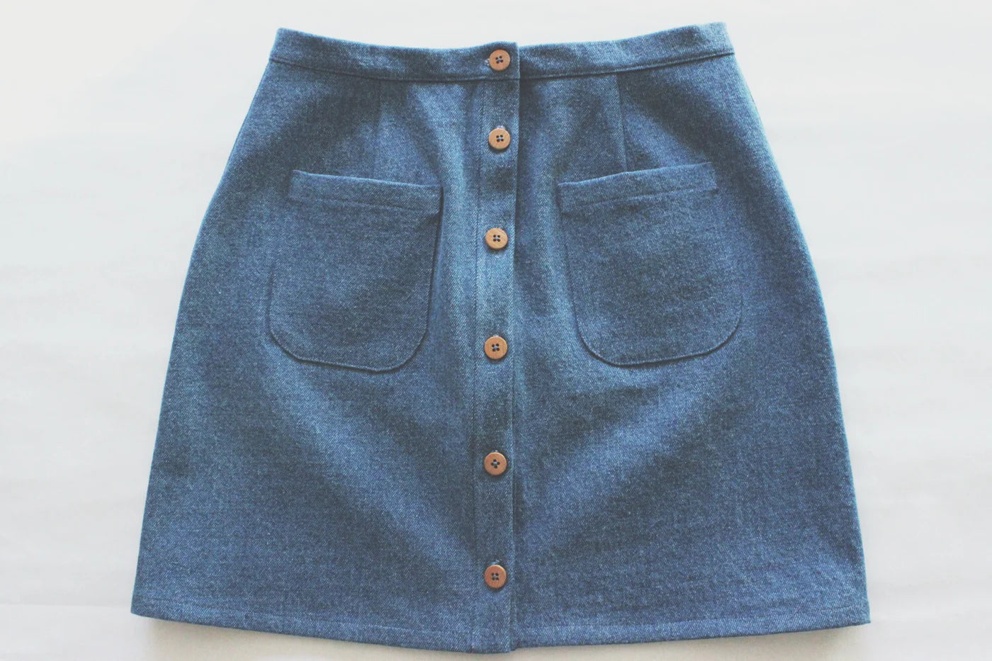 Anna Allen - Denim Button Up Skirt Pattern