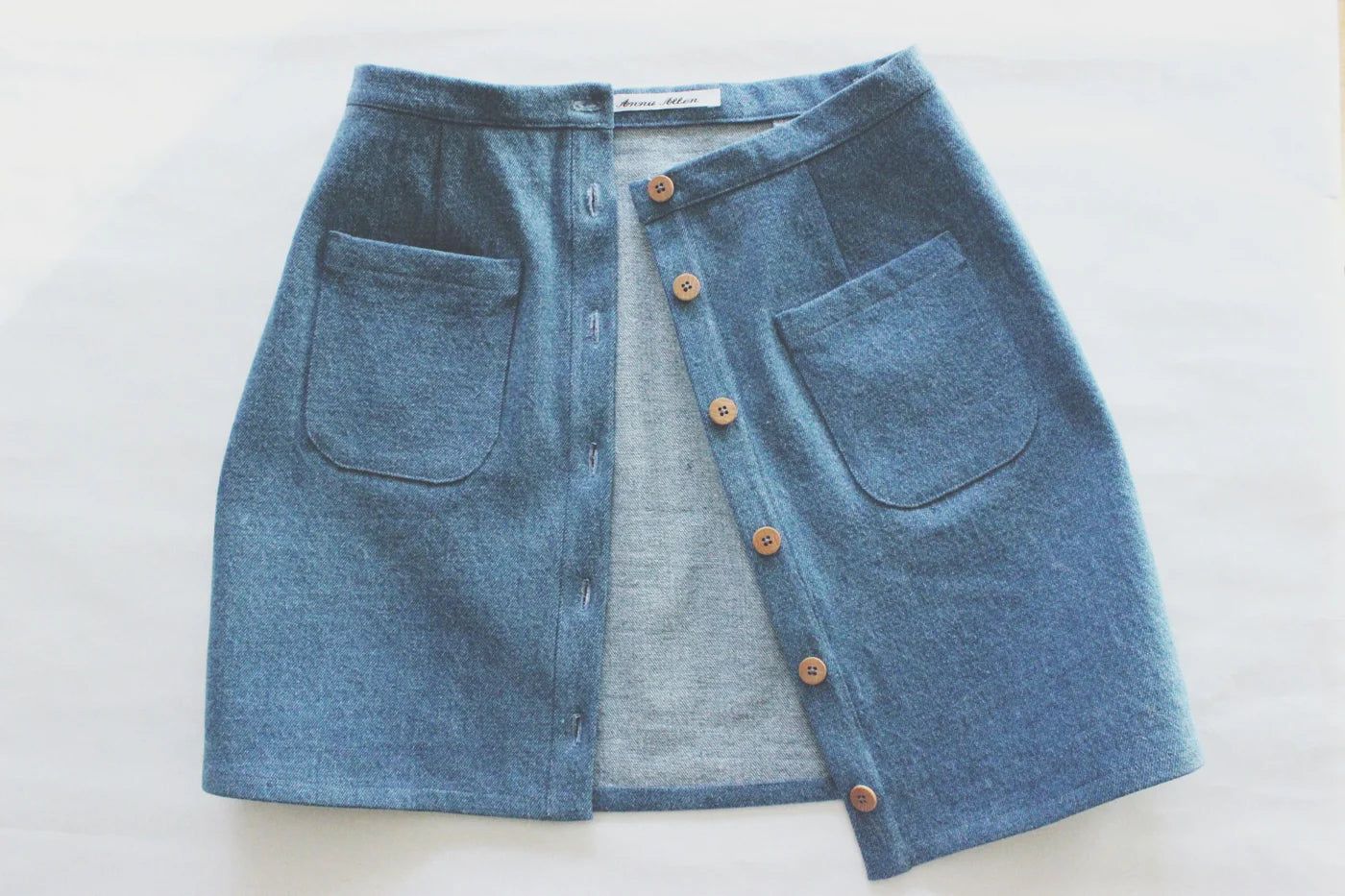 Anna Allen - Denim Button Up Skirt Pattern