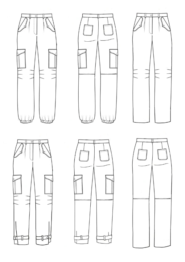 Maison Fauve - Tremplin Trousers Sewing Pattern