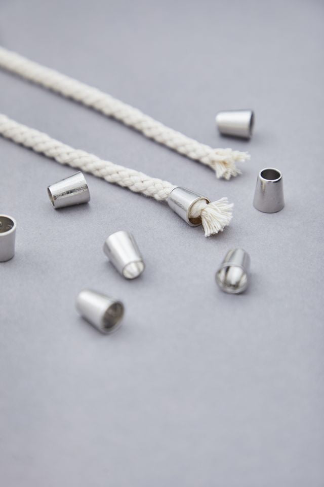 Mind the Maker - Cord Ends in Silver