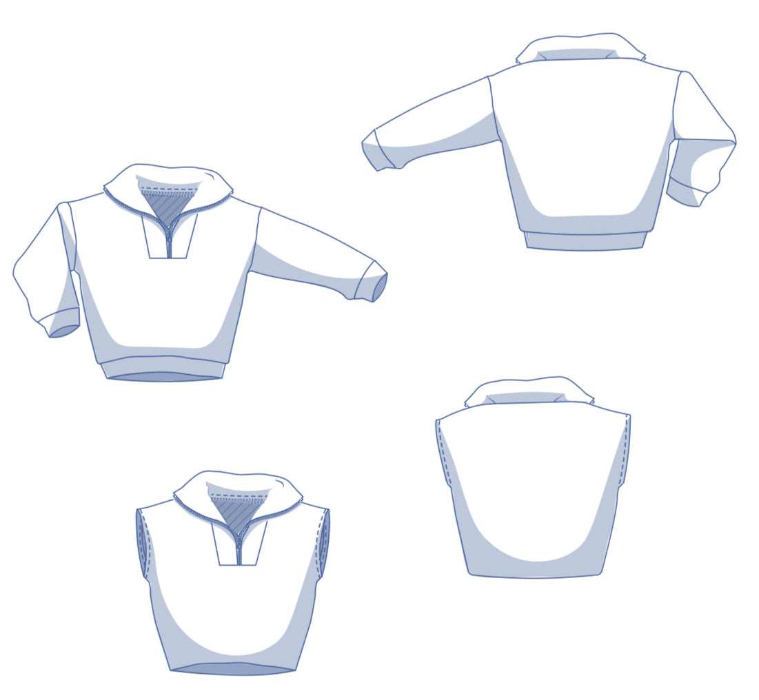 Fibre Mood - DIDI Pullover Sewing Pattern