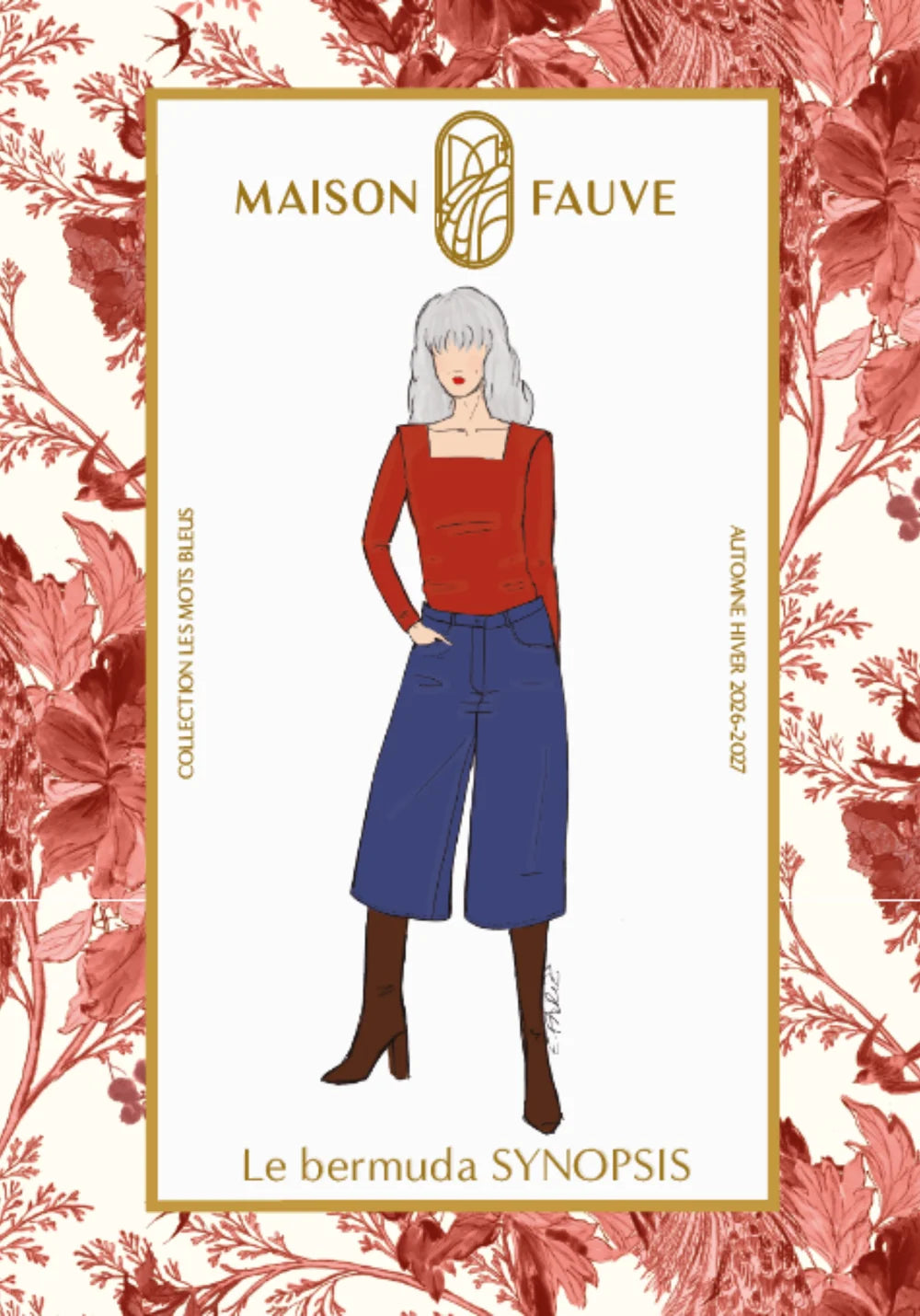 Maison Fauve - SYNOPSIS Bermuda Shorts Paper Sewing Pattern