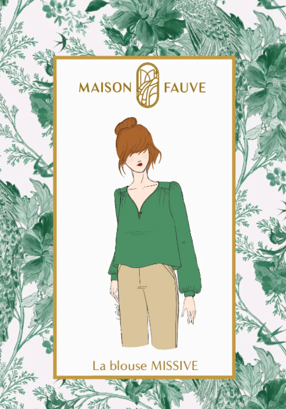 Maison Fauve - MISSIVE Blouse Paper Sewing Pattern