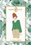 Maison Fauve - MISSIVE Blouse Paper Sewing Pattern