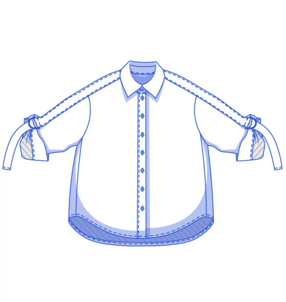 Fibre Mood - LIBBIE & LOGAN & LYDIA & LENA & LEE Shirt Sewing Pattern