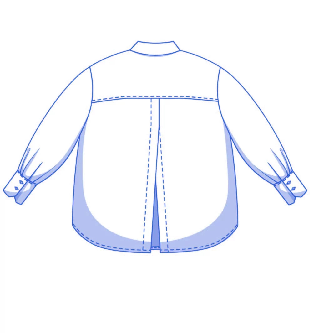 Fibre Mood - LIBBIE & LOGAN & LYDIA & LENA & LEE Shirt Sewing Pattern