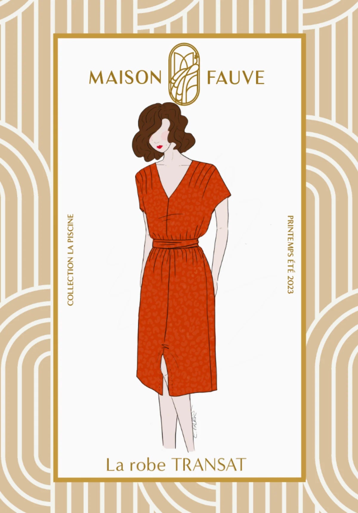 Maison Fauve - Transat Dress Sewing Pattern