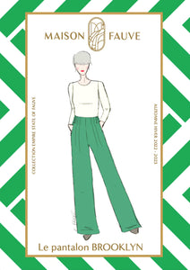 Maison Fauve - Brooklyn Trousers Sewing Pattern