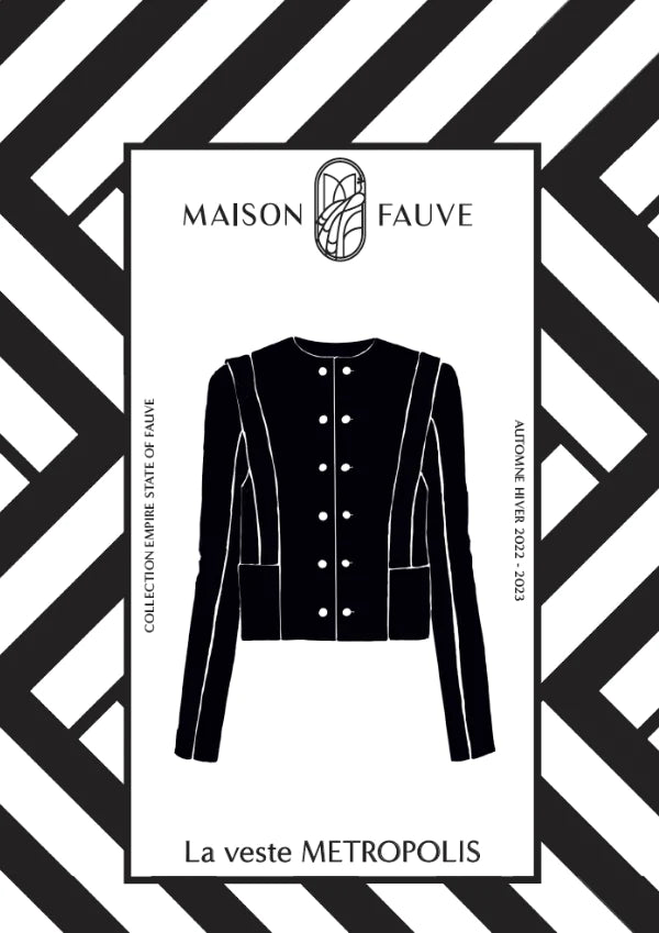 Maison Fauve - Metropolis Jacket Sewing Pattern