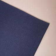 Navy Organic Ribbed Tubular Cuff Ribbing