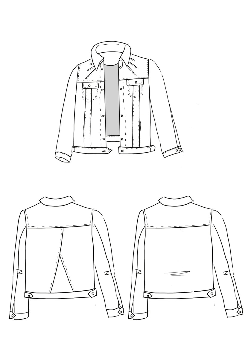 Maison Fauve - Pilar Jacket Sewing Pattern – Lamazi Fabrics