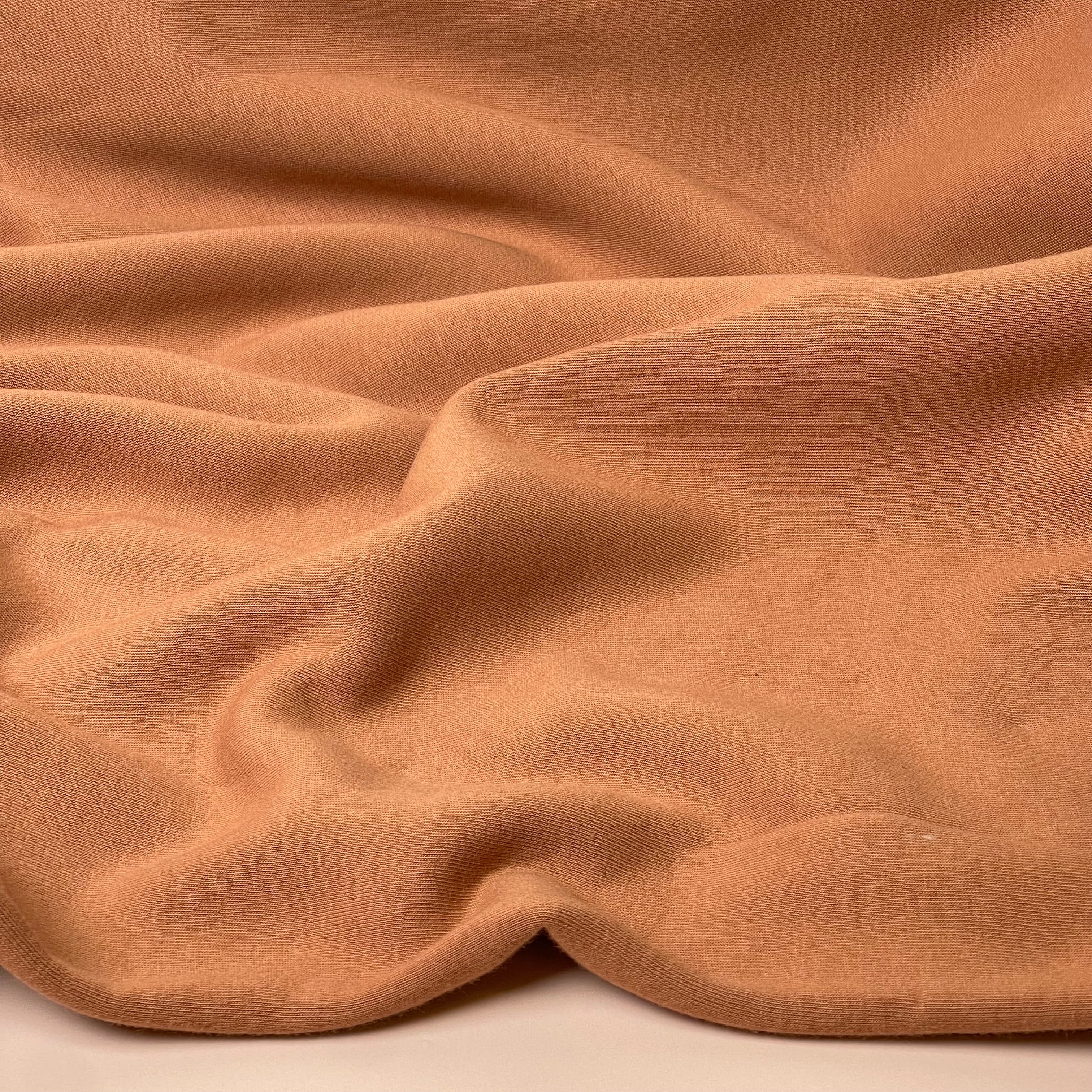 Mocha Fleeceback Organic Cotton Sweat-Shirting