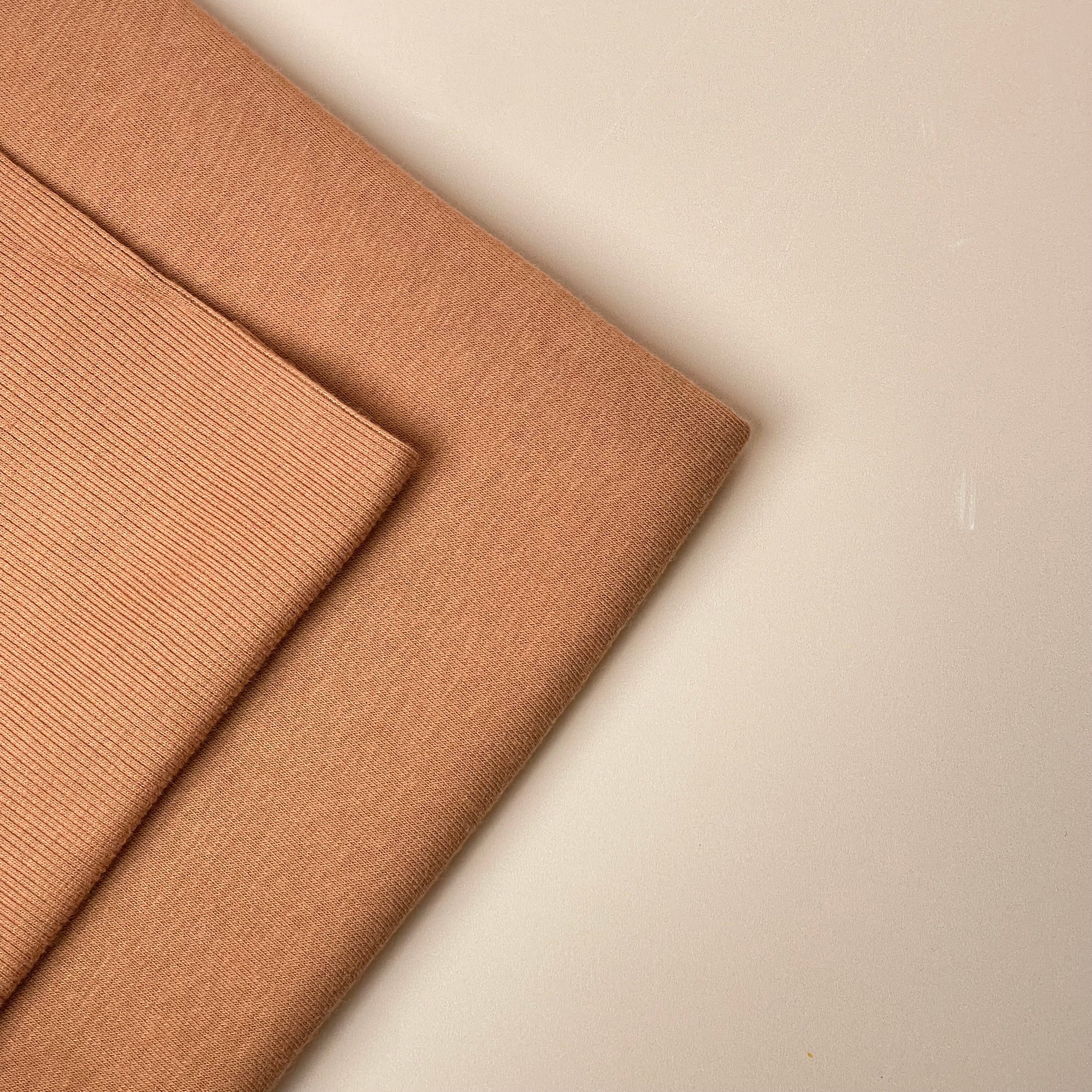 Mocha Fleeceback Organic Cotton Sweat-Shirting